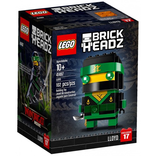 BrickHeadz Lloyd n°41487 (The Lego Ninjago Movie)