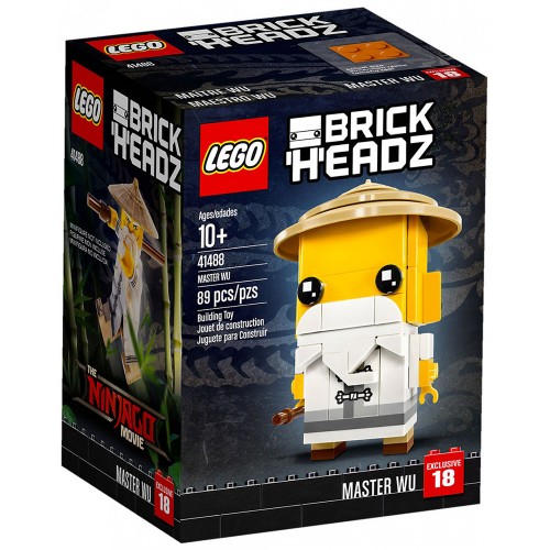 BrickHeadz Master Wu n°41488 (The Lego Ninjago Movie)