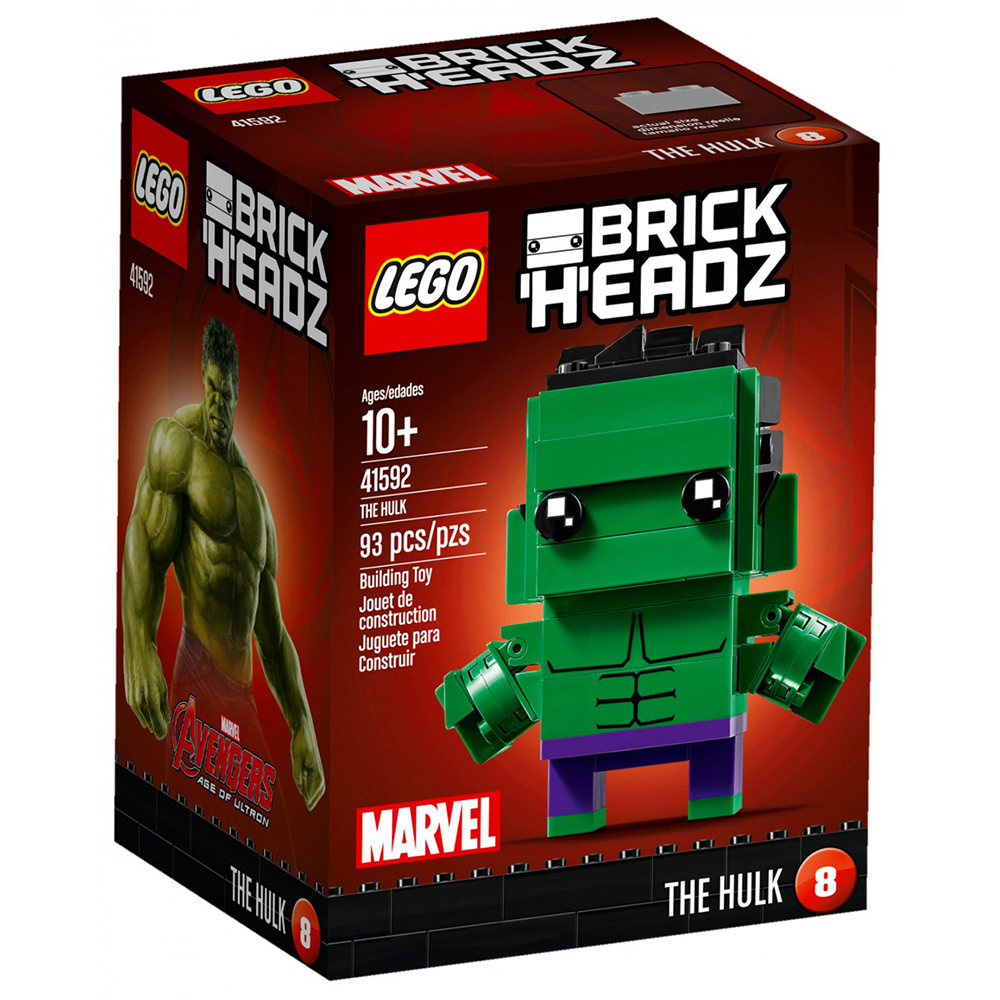 BrickHeadz Hulk n°41592 (Avengers Age Of Ultron)