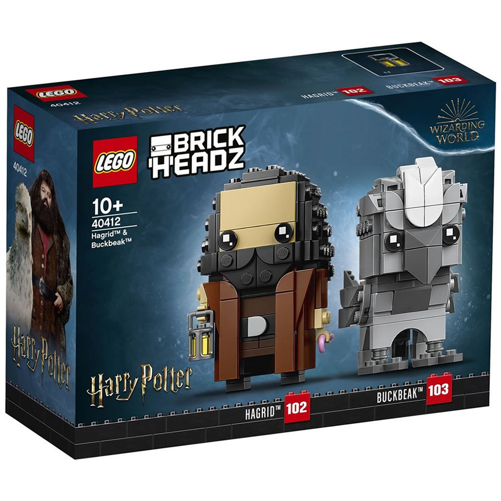 Pack BrickHeadz Hagrid Buckbeak n°40412